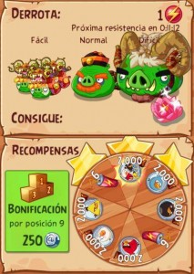 Evento 7 - Angry Birds Epic - Feliz Año de la Cabra_mision epica_enemigos y recompensas